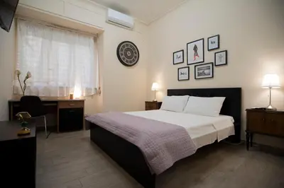 Letto o letti in una camera di Meridiano15