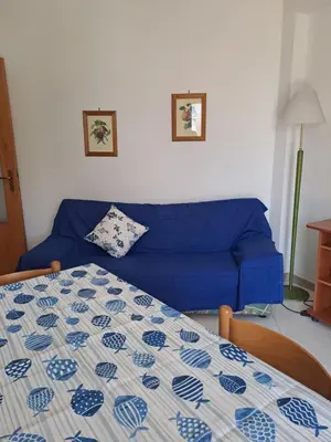 Letto o letti in una camera di Il rifugio del marinaio