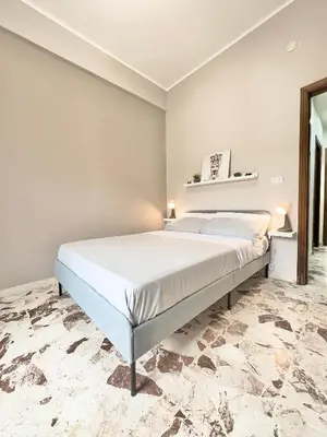 Letto o letti in una camera di Etna bright house Mascalucia