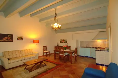 Area soggiorno di Torre Archirafi Resort