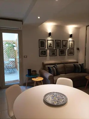 Area soggiorno di Casa Nichitta