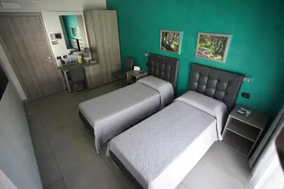 Letto o letti in una camera di La Dimora
