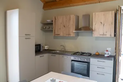 Cucina o angolo cottura di Casa Sautu-fau