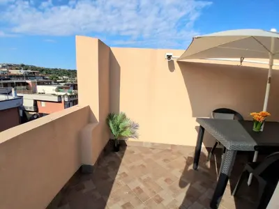 Balcone o terrazza di CASA Morgan Holidays in Sicily