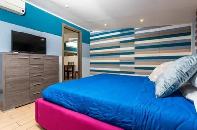 Letto o letti in una camera di CASA Morgan Holidays in Sicily