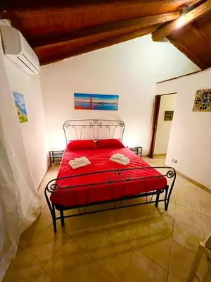 Letto o letti in una camera di Etnea house Catania center