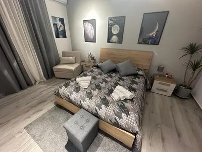 Letto o letti in una camera di La Via Di Mezzo