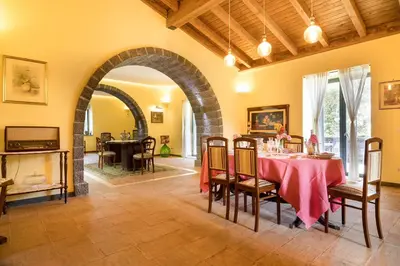 Area soggiorno di Villa Oliva