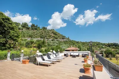 Paesaggio naturale nelle vicinanze dell'affittacamere