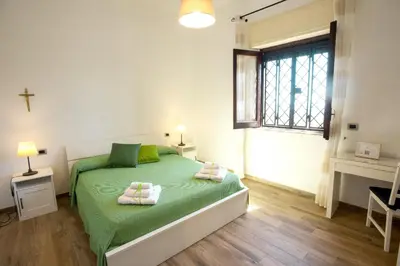 Letto o letti in una camera di La TERRAZZA