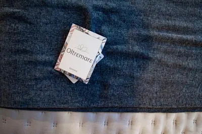 Letto o letti in una camera di Epimonì B&B