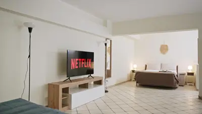 TV o dispositivi per l'intrattenimento presso Taormina 5 stars - Villa 5 minutes from the beach