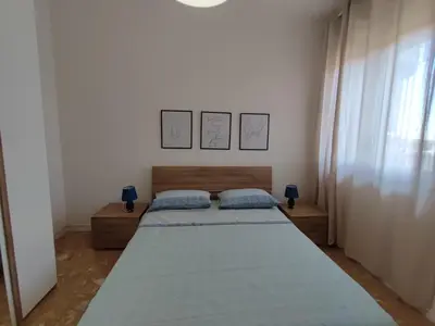 Letto o letti in una camera di La casa sui tetti