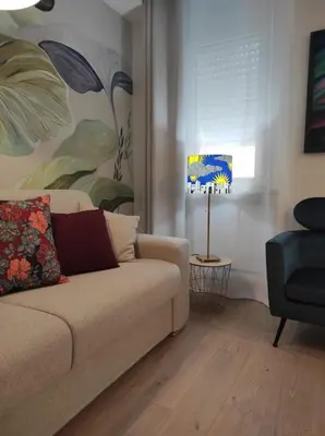Area soggiorno di Paisiello house