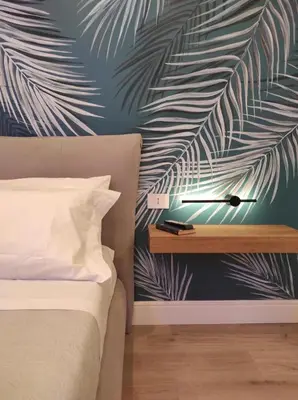 Letto o letti in una camera di Paisiello house