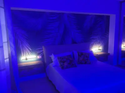 Letto o letti in una camera di Paisiello house