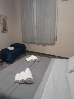 Letto o letti in una camera di Casa vacanze Al San Domenico