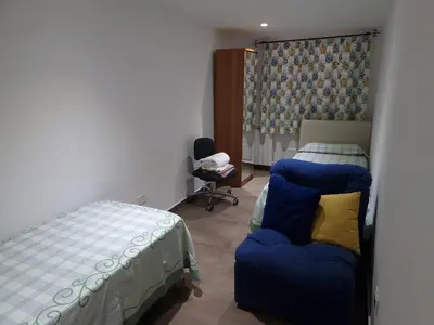 Letto o letti in una camera di La rosa dell'Etna