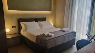 Letto o letti in una camera di Dimora dei viaggiatori