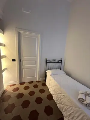 Letto o letti in una camera di Casa centro storico Gioia