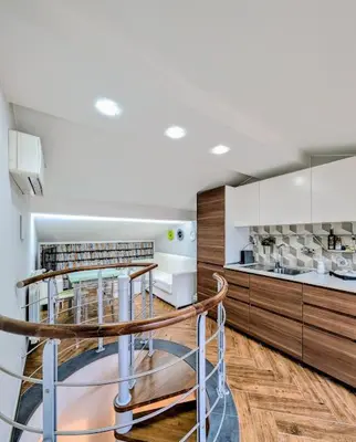 Cucina o angolo cottura di Etna Stone Rooms