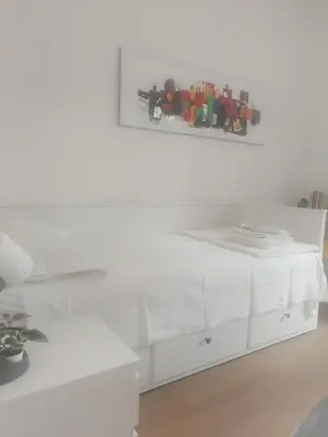 Letto o letti in una camera di La casa di Matías