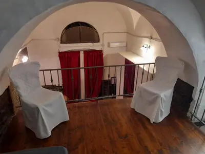 Area soggiorno di Loft in centro Catania