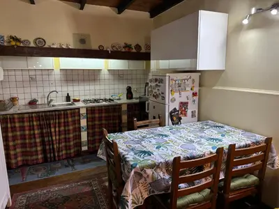 Cucina o angolo cottura di Appartamento A casa di Bert - Catania