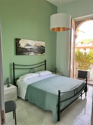 Letto o letti in una camera di Casa vacanze al castello