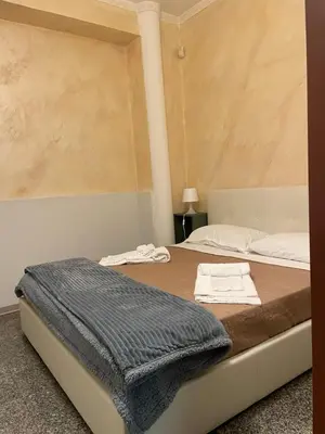 Letto o letti in una camera di Appartament casa dei limoni