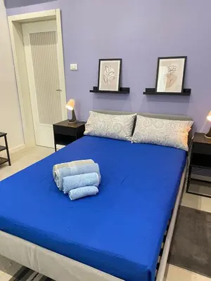 Letto o letti in una camera di A Casa di Francesco e Maria