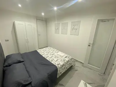 Letto o letti in una camera di Carlant Apartment