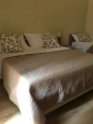 Letto o letti in una camera di Papali