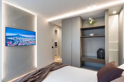 TV o dispositivi per l'intrattenimento presso Aera Suites 301-302 by Letstay