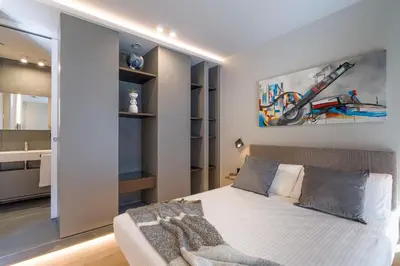 Letto o letti in una camera di Aera Suites 303-304-305