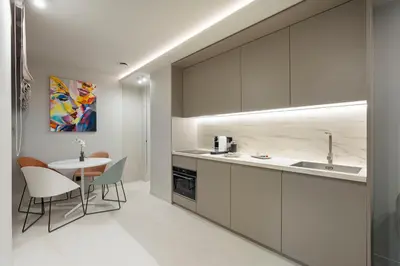 Cucina o angolo cottura di Aera Suites 303-304-305