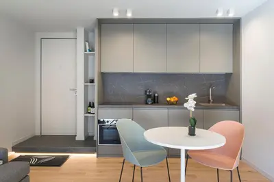 Cucina o angolo cottura di Aera Suites 303-304-305