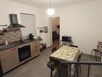 Cucina o angolo cottura di GrotteBianche - Sicilian Apartment