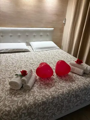 Letto o letti in una camera di Wanderlust maison de voyage