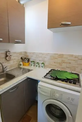 Cucina o angolo cottura di Sicily Sisters House 