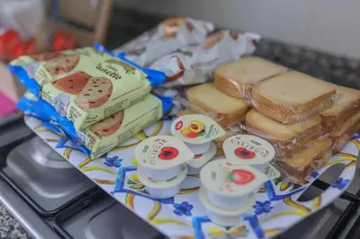 Cibo presso il bed & breakfast o nelle vicinanze