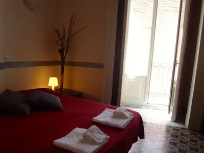Letto o letti in una camera di Gianluca's Room