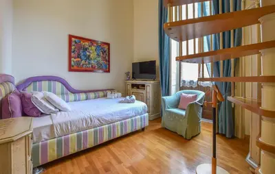 Letto o letti in una camera di 3 Bedroom Stunning Apartment In Catania