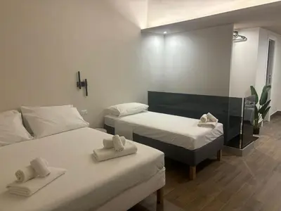 Letto o letti in una camera di CBH Sicitaly group