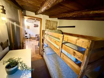 Letto o letti in una camera di Casetta sull’Etna