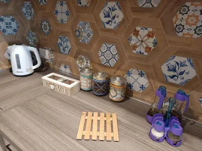 Set per la preparazione di tè e caffè presso La Casetta Per Te