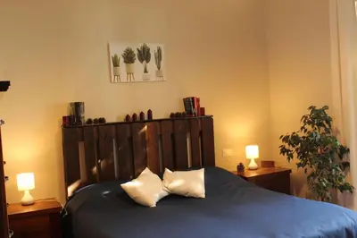 Letto o letti in una camera di Tenuta SGB Villa Il profumo del vino Etna Nicolosi