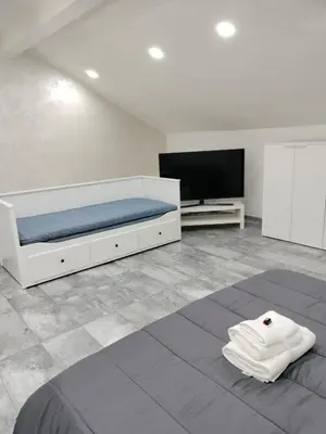 Letto o letti in una camera di Holiday Home Litteri One