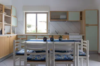 Cucina o angolo cottura di [Terra D'Amuri] - In the splendid Sicilian sea