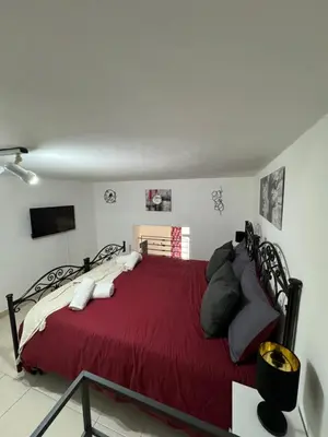 Letto o letti in una camera di Casa Candy